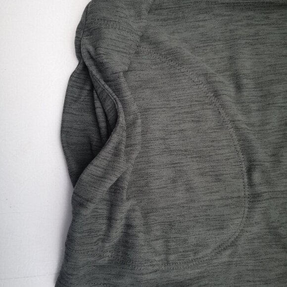 Old Navy Active Breathe On Ladies Size Large Lightweight Dark Grey Hoodie - Picture 6 of 11